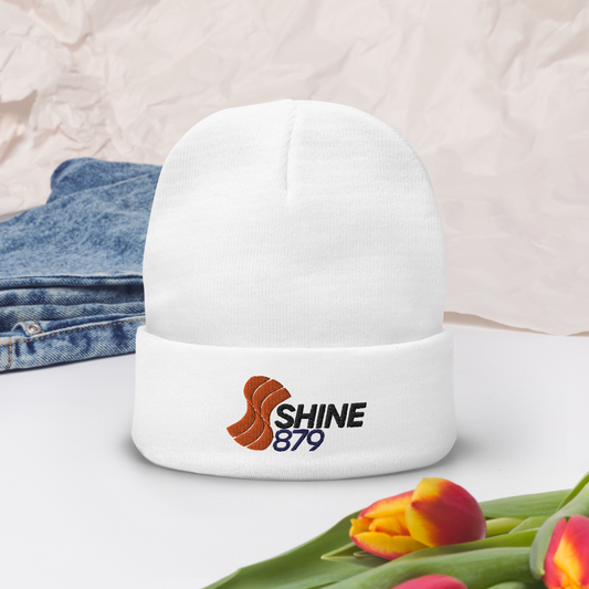 Shine 879 Beanie - Embroidered Logo