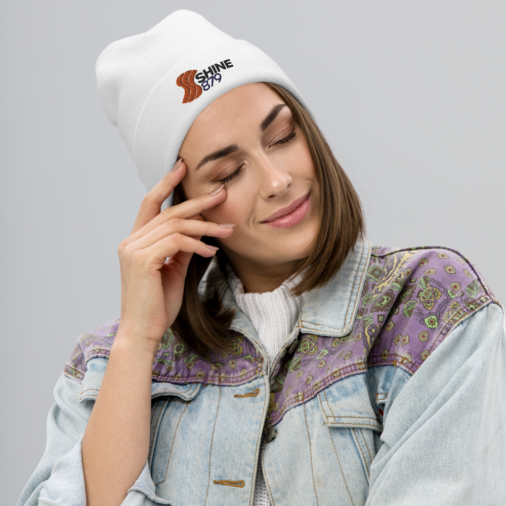 Shine 879 Beanie - Embroidered Logo