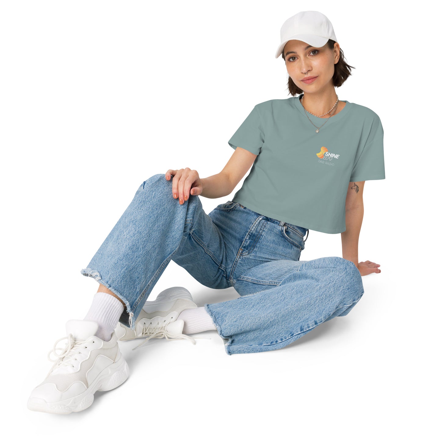Women’s Shine 879 crop top