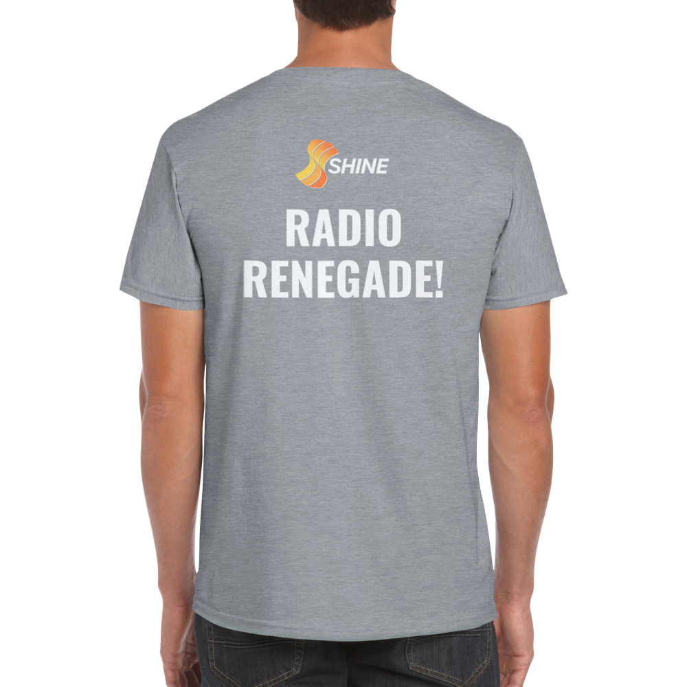 Radio Renegade! Classic Unisex Crewneck Shine T-shirt