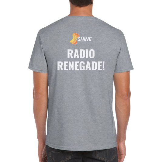 Radio Renegade! Classic Unisex Crewneck Shine T-shirt