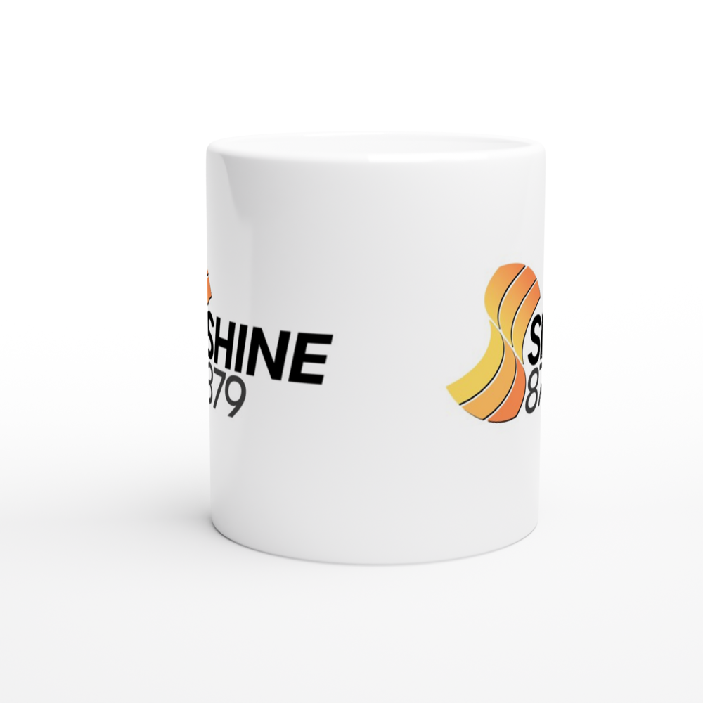 Shine 879 White 11oz Ceramic Mug