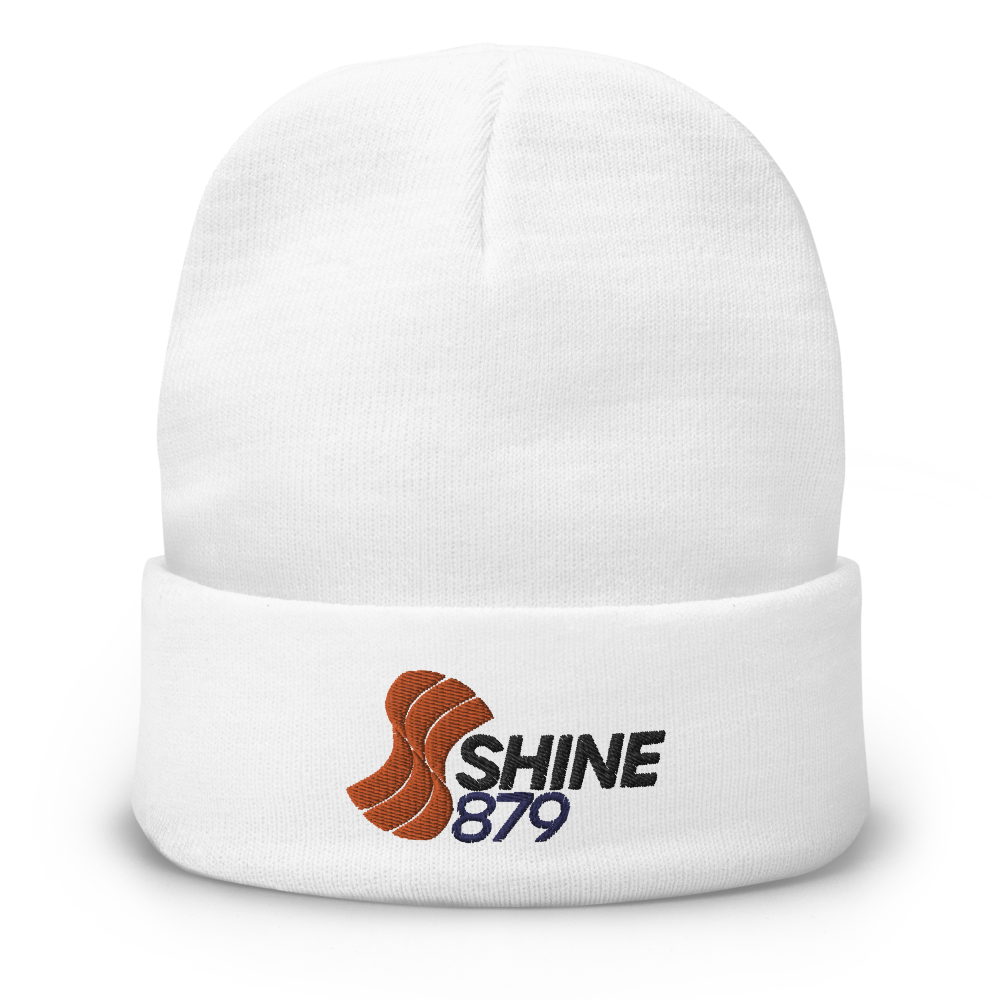 Shine 879 Beanie - Embroidered Logo