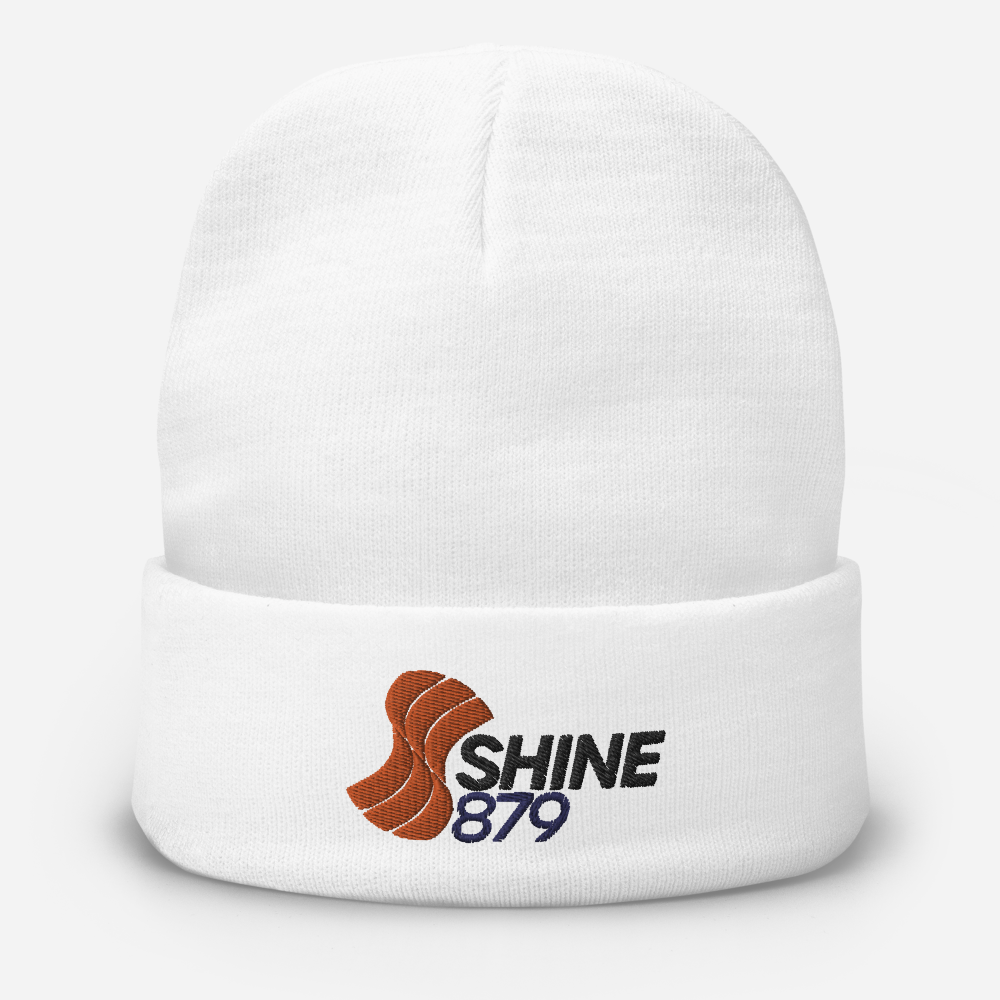 Shine 879 Beanie - Embroidered Logo