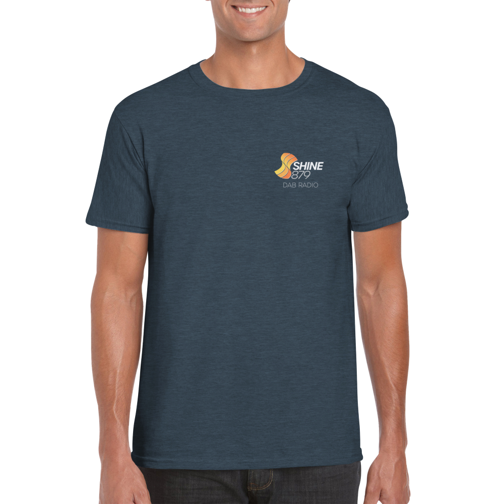 Shine 879 Unisex T-Shirt - Small Front Logo Design